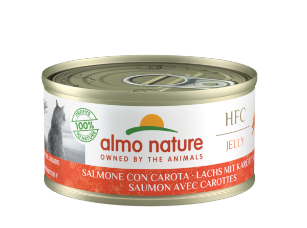 Almo Nature Jelly Saumon Carotte