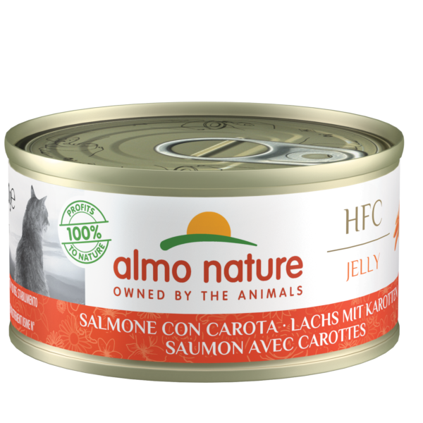 Almo Nature Jelly Saumon Carotte