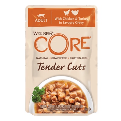 Wellness CORE Tender Cuts Poulet Dinde