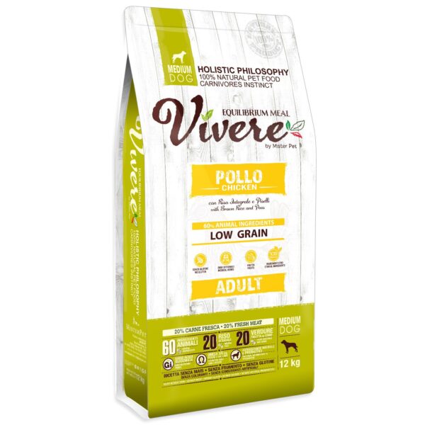 Vivere poulet : croquettes pour chiens