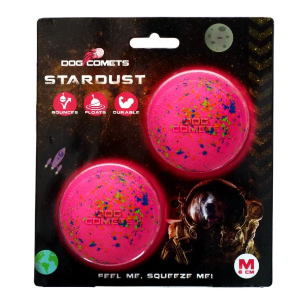 Balle Dog Comets Stardust pack de 2 balles