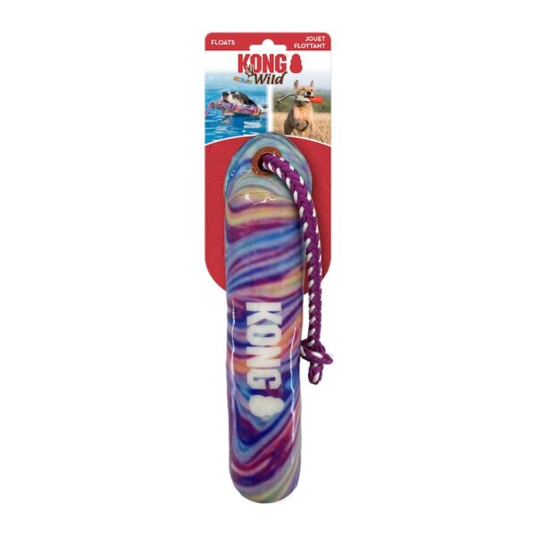 KONG Wild Shieldz Training Dummy Swirl jouet flottant pour chien