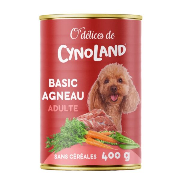BASIC Agneau Chiens Adultes - O’Délices de Cynoland