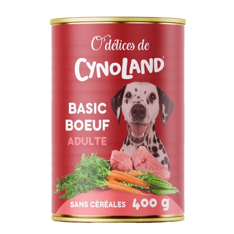 Basic Boeuf Chiens Adulte O'Délices de Cynoland
