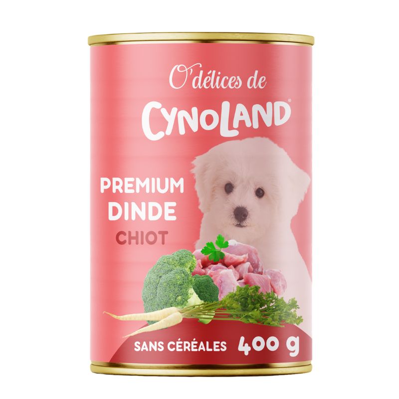 PREMIUM Dinde Chiots - O’Délices de Cynoland